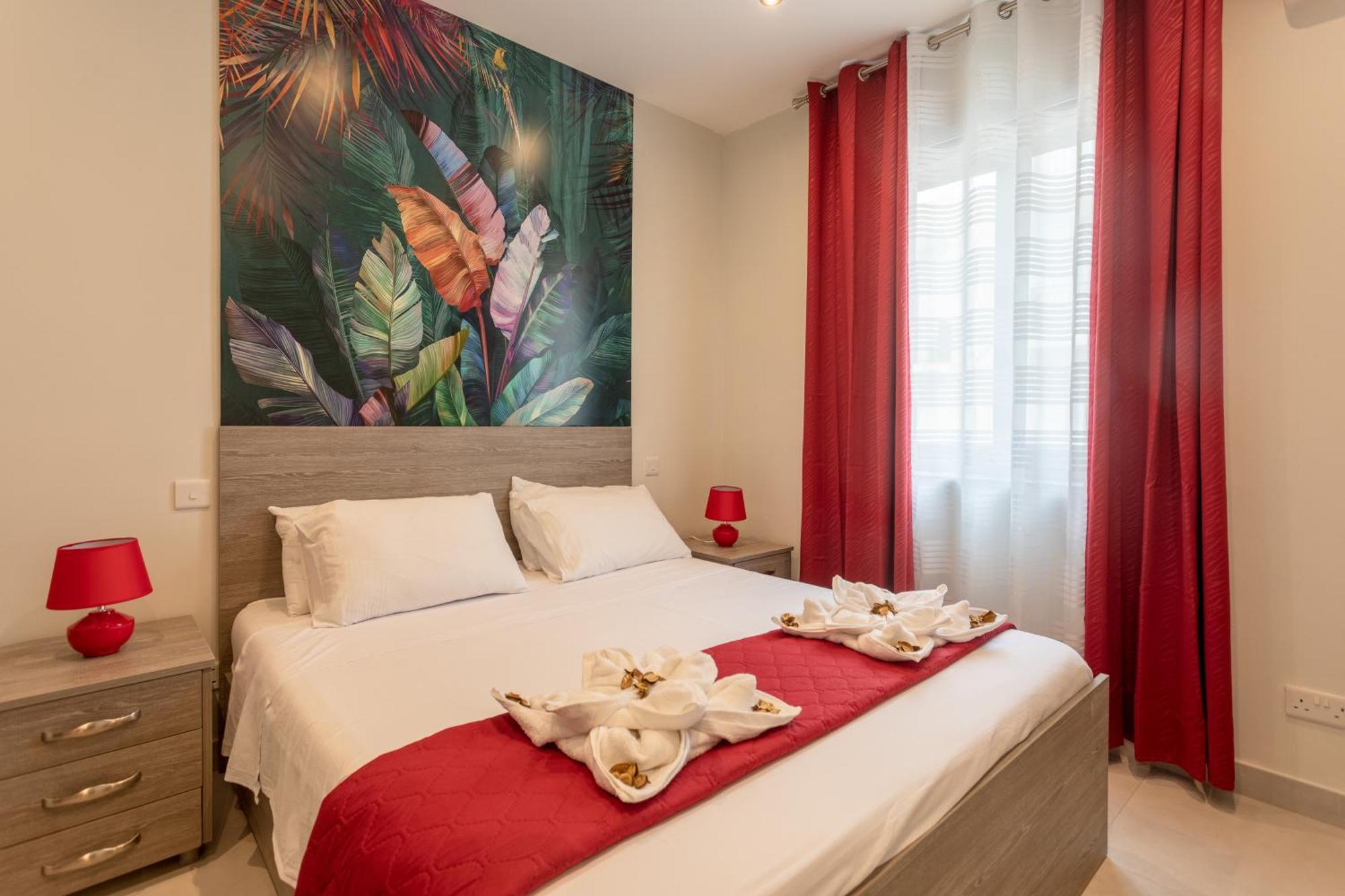 Red Rose Apartment Marsalforn Ngoại thất bức ảnh
